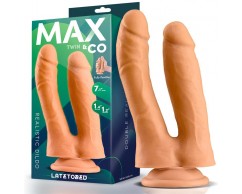 Realistische dubbele dildo 18 cm Realistische dubbele dildo 18 cm