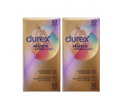 Durex Nude Extra Lube 20 stuks
