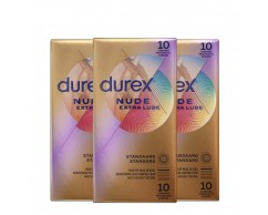Durex Nude Extra Lube 30 stuks