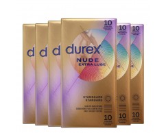 Durex Nude Extra Lube 60 stuks
