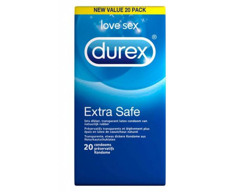 Durex Extra Safe 20 stuks | Postcondooms.nl