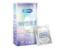 Durex Invisible Extra Lubricated 10 stuks