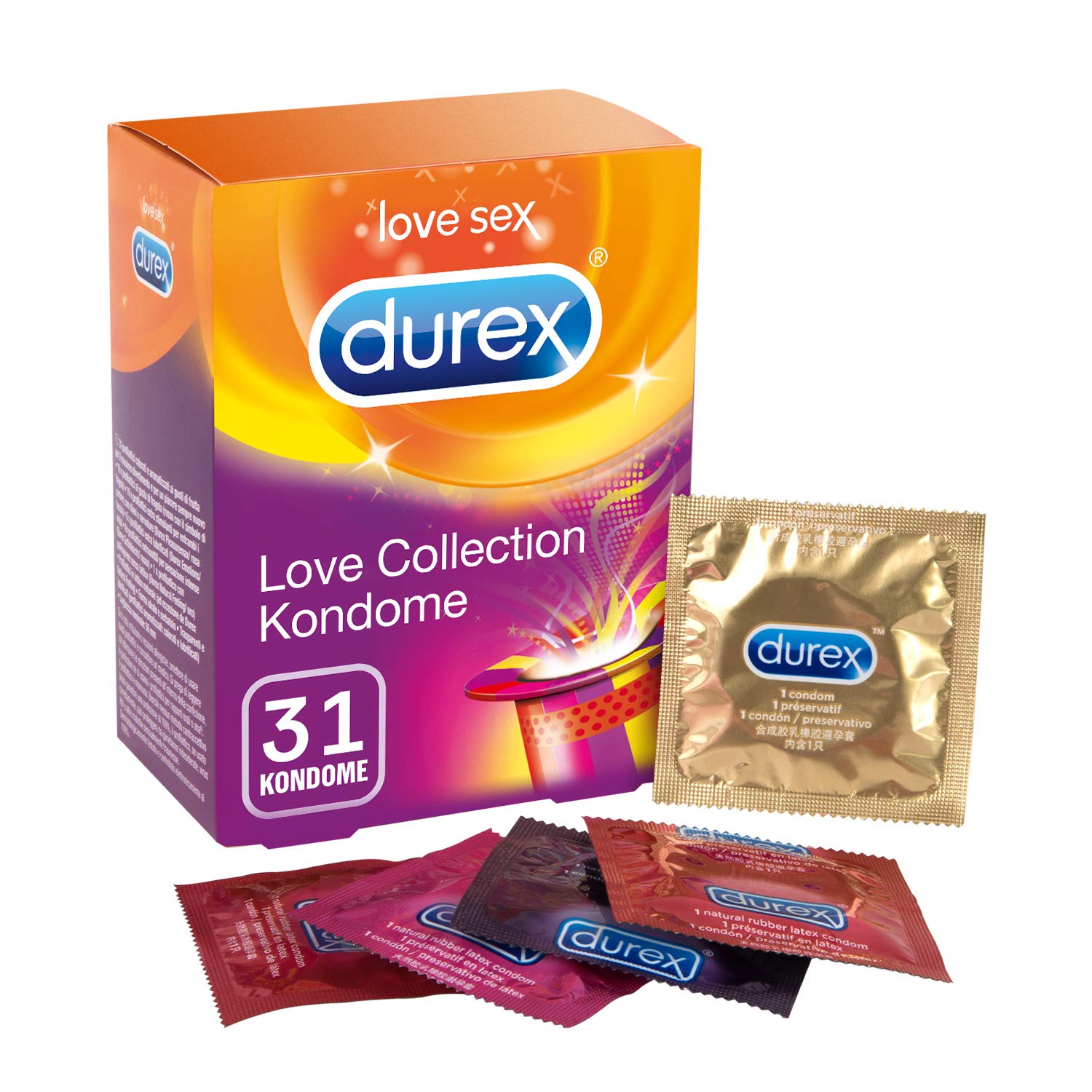 Durex Love Collection 31 stuks | Postcondooms.nl