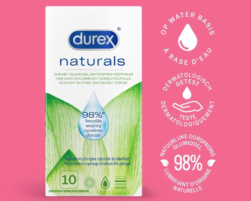 Durex Naturals 30 | Postcondooms.nl