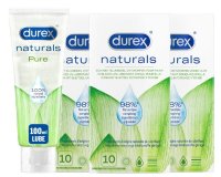 Durex Naturals Pakket 30 + 100ml