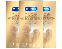 Durex Nude Extra Lube 30 stuks