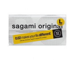 Sagami Original 0.02 L - 12 Stuks