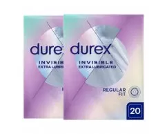 Durex Invisible Extra Lubricated 40 stuks