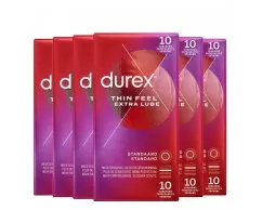 Durex Thin Feel Extra Lube 60 stuks